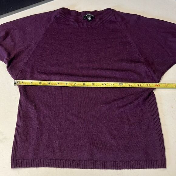 The Limited Purple Wool Blend Sweater - Size Small, 1/2 - 3/4 Sleeve - Picture 8 of 14